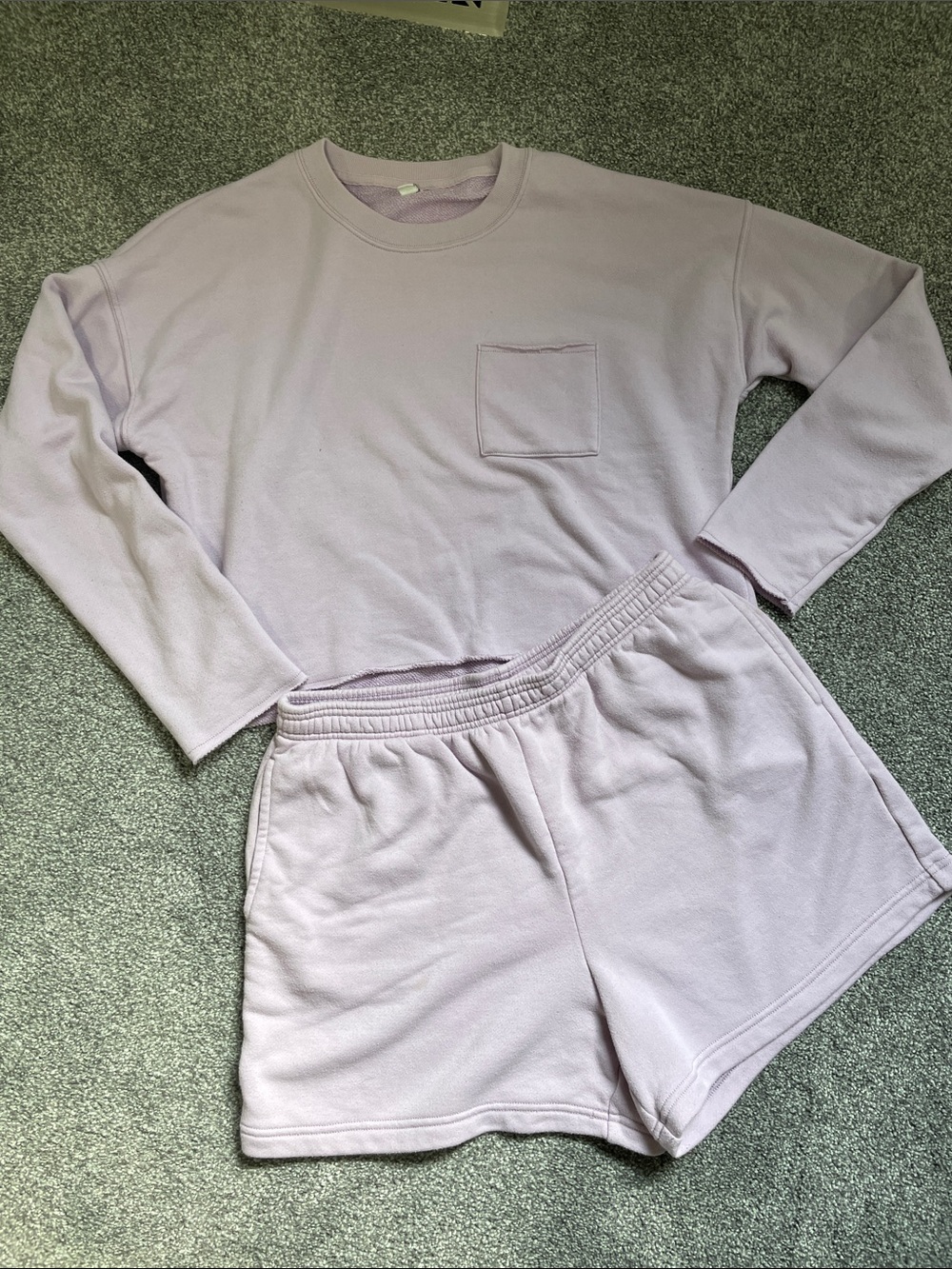 aerie purple matching set